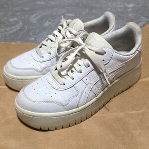 Asics Women's White Platform Sneakers (Size 7)